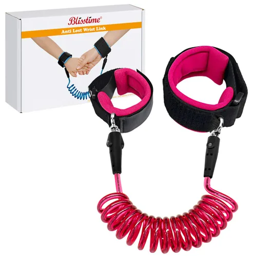 Vista 7 de Blisstime - Eslabón de seguridad para muñeca para niños, bebés y niños (azul, 4.9 pies), 1.5M