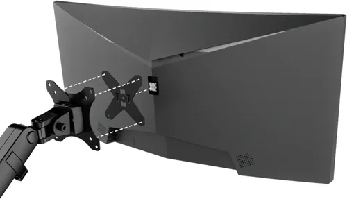 Vista 2 de Kado Soporte de Montaje en Pared para Monitor Adaptador Placa de Soporte para Brazo Hecho para Monitor Sceptre Serie C25 C30 C34 C255B-FWT240