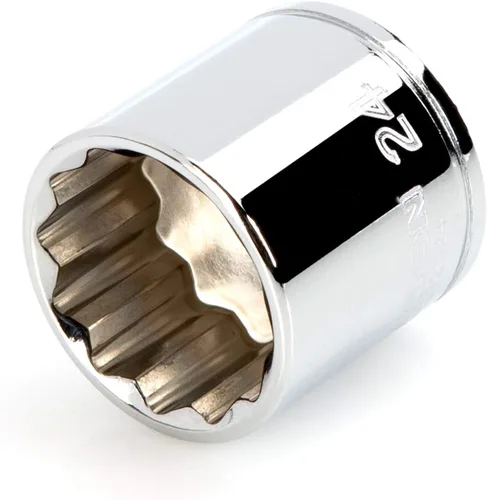 Vista 32 de TEKTON Unidad de 3/8 pulgadas x 1 pulgada de profundidad de 12 puntos de enchufe SHD13225