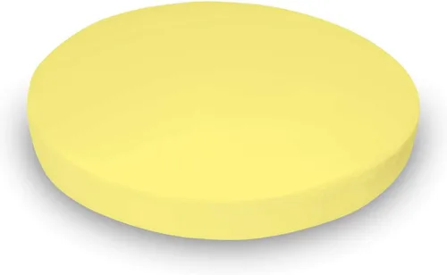 Vista 6 de Sábana bajera redonda – Sábana bajera ajustable 100% algodón de 800 hilos de 1 pieza, sábana redonda, fácil ajuste con bolsillo profundo de 15