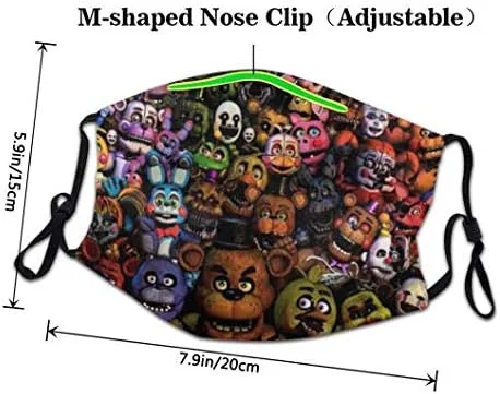 Vista 3 de Dis-ney Cartoon Collection - Máscaras ajustables para adultos