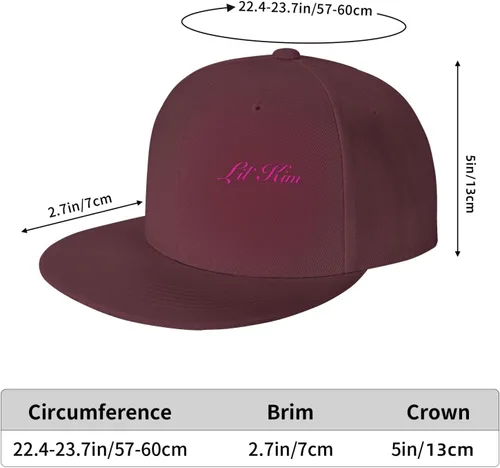 Vista 5 de AzudyaPle Gorra de béisbol unisex de ala plana, sombrero de camionero ajustable, sombrero de hip hop para hombres y mujeres, sombrero de Snapback