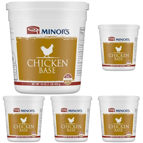 Vista 7 de Minor's Base de Res, Ideal para Caldo de Sopa y Salsas, 0 Gramos de Grasas Trans, Sin MSG Añadido, Recipiente de 16 oz
