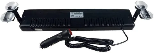 Vista 4 de Luz de emergencia estroboscópica LED 12V para parabrisas, salpicadero, tablero interior, luz de advertencia de peligro para techo, barra de luz