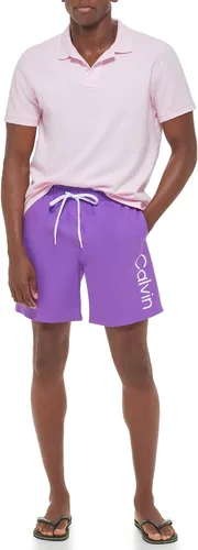 Vista 2 de Calvin Klein Traje de baño estándar con protección UV para hombre