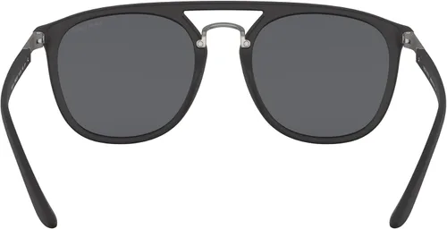 Vista 4 de GIORGIO ARMANI Man Sunglasses Matte Havana Frame, Brown Lenses, 53MM