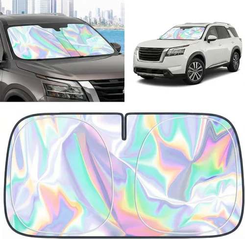 Vista 81 de Parasol para parabrisas BMW X1 E84 2016-2026 – Cubierta plegable para parabrisas X1 E84, accesorios para proteger el coche de los rayos del sol