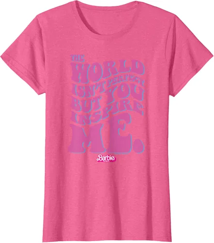 Vista 18 de Barbie Camiseta The Movie - You Inspire Me, Negro