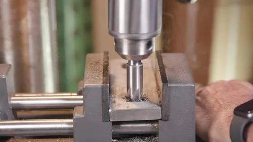 Vista 6 de Drill America - DEWSFC1/2-100 Broca de contrafresa de una sola flauta de acero de alta velocidad de 1/2"-100, serie Dew