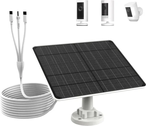 Vista 7 de Cargador de panel solar plegable con carga de puerto USB para smartphone, banco de energía, dispositivos pequeños (2 piezas de 6 W)