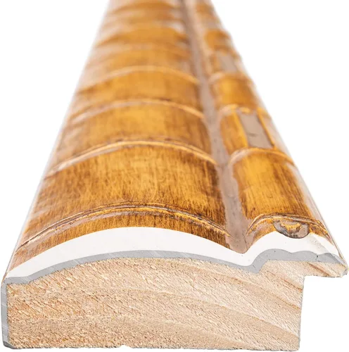 Vista 9 de Marco de fotos de madera maciza beige de 5 x 5 pulgadas de ancho de 3 pulgadas Profundidad del marco interior de 0.5 pulgadas Marco de fotos