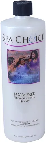 Vista 5 de SpaChoice Bañera de hidromasaje sin espuma de alta calidad de 1 pinta antiespuma, fabricada en Estados Unidos Quickly Eliminates Foam In Spas, Hot