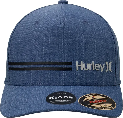 Vista 4 de Hurley Gorra de béisbol para hombre H2O-DRI Line Up con ala curvada