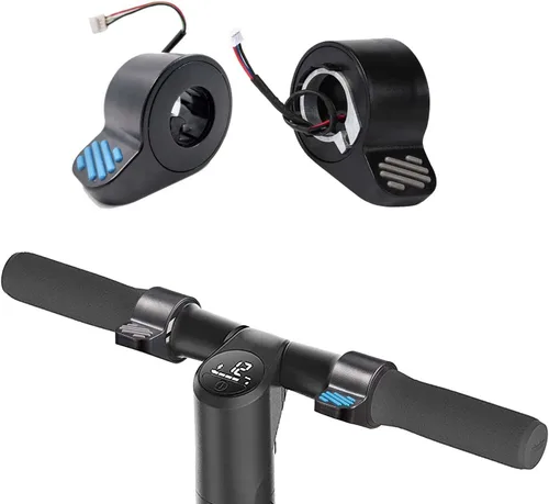 Vista 5 de MIMIRACLE Acelerador de velocidad para Ninebot ES1 ES2 ES3 ES4 ES5 Scooter eléctrico dedo acelerador freno acelerador