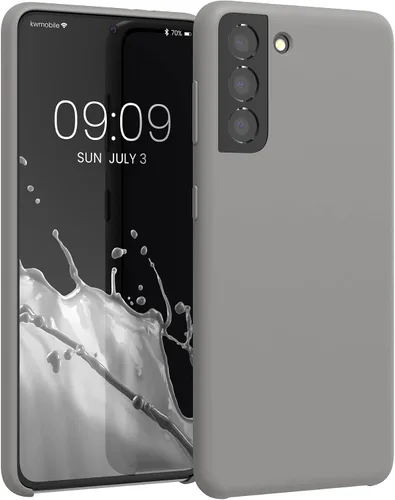 Vista 55 de kwmobile Funda compatible con Samsung Galaxy S9 - Funda de silicona TPU con acabado suave - Blue Reef