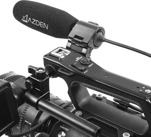Vista 7 de Azden SGM-250CX Micrófono compacto profesional de escopeta Cine