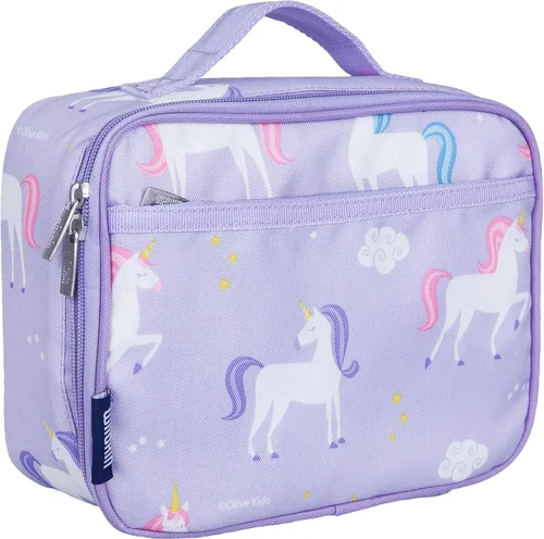 Vista 21 de Wildkin Lonchera para niños con aislamiento – Durable y reutilizable para la escuela y los viajes - Bailarina