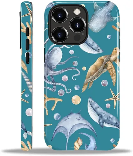Vista 169 de Funda para iPhone 11, resistente híbrida 2 en 1, protección completa contra golpes con acabado brillante, diseño de collage de tela a cuadros