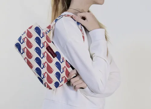 Vista 5 de Bungalow360 - Mini bolso de lona de algodón vegano