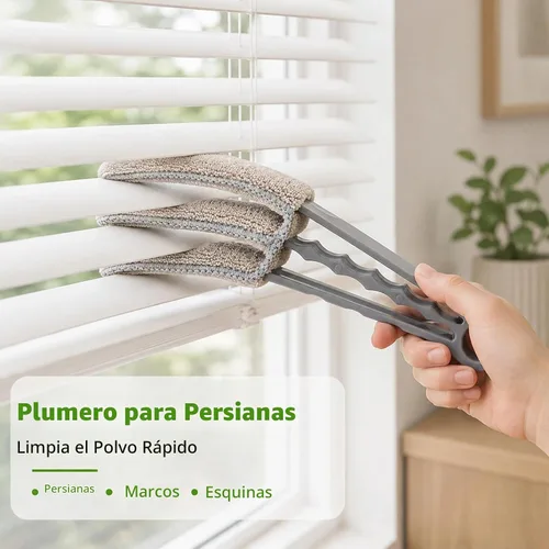 Vista 7 de Kit de plumero extensible de 14 piezas de 100 pulgadas – chenilla flexible/microfibra/herramientas para persianas de ventana para el Gris