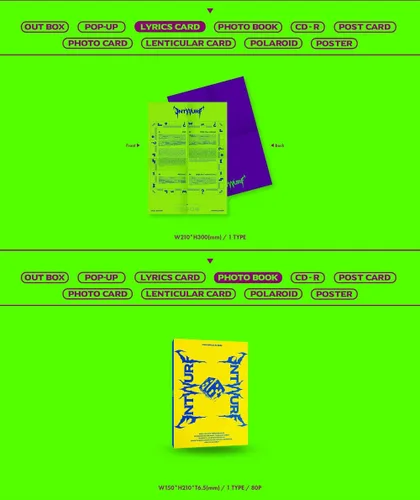 Vista 3 de DREAMUS NMIXX - ENTWURF (versión limitada) CD+póster doblado DUK1477