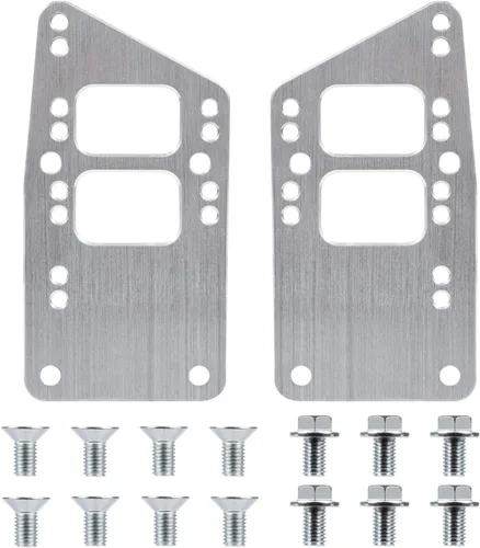 Vista 6 de para LS Swap Placas Adaptadoras de Montaje de Motor - Soporte Universal de Intercambio de Bloque Pequeño LS Conversion Ajustable Compatible con LS1