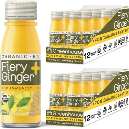 Vista 11 de Jugo de invernadero orgánico Farma-C+ Wellness Shots Vitamina C Inmune Shot prensado en frío con naranja, cereza de acerola, bayas de espino