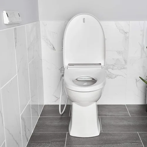 Vista 16 de American Standard 8018A60GRC-020 Advanced Clean 3.0 SpaLet Asiento eléctrico para bidé, alargado, color blanco