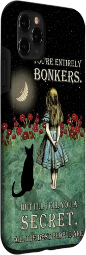 Vista 3 de Carcasa para iPhone 11 Pro Max Alice & the Cheshire Cat Starry Night