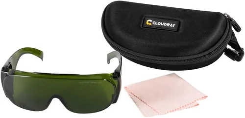 Vista 6 de Cloudray CE Gafas de protección contra láser de 1064 nm, gafas protectoras para láser de fibra YAG DPSS
