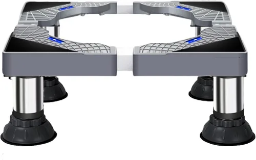 Vista 9 de Soportes para lavadora y secadora, base de soporte para lavadora, base ajustable para electrodomésticos, carga máxima, 770 libras/771.6 lbs