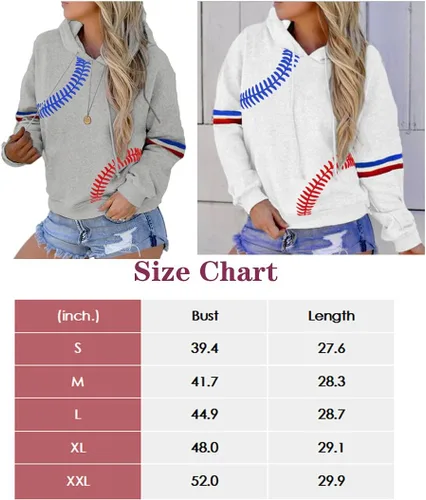Vista 3 de ETATNG Camiseta de béisbol para mujer, manga raglán, holgada, cómoda, con retazos