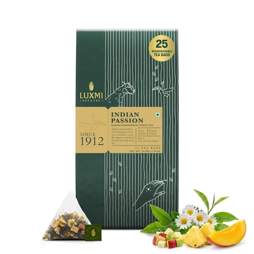 Vista 13 de LUXMI Estates - Té verde Sencha japonés - 50g (25 tazas) Té auténtico Sencha japonés de First Leaves Té premium suave, rico y refrescante
