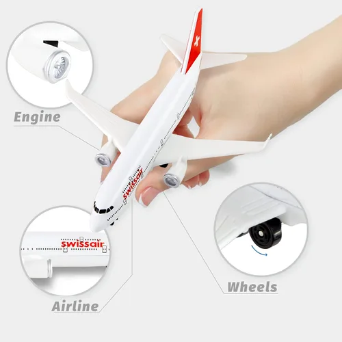 Vista 2 de Modelo aviones modelo suizo modelo avión avión modelo avión modelo para colección y regalos