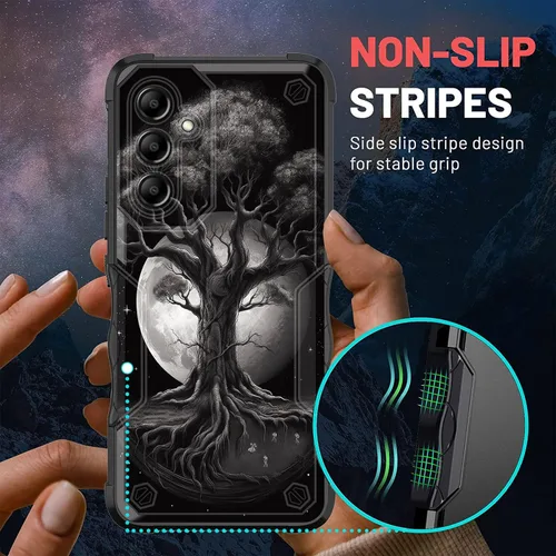 Vista 310 de Funda para Galaxy A14 5G, [Doble Capa][Protección contra Caídas de Grado Militar de 10 Pies] [Antideslizante] Funda Resistente a Prueba de Golpes