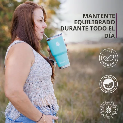 Vista 8 de NormaLyte Uva - Paquetes de polvo de electrolitos Mezcla de bebidas electrolíticas clínicamente estudiada 6 barras de hidratación efectivas