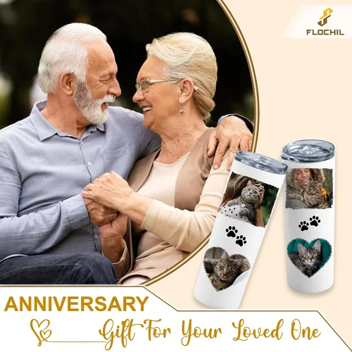 Vista 3 de Vaso personalizado con nombres, taza personalizada con foto, taza personalizada con imagen, taza de café personalizada con imagen personalizada