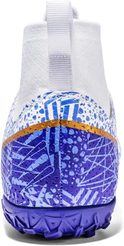 Vista 2 de HaloTeam Zapatos de fútbol para hombre, botas de fútbol para hombre, botas de fútbol de césped para entrenamiento profesional al aire libre