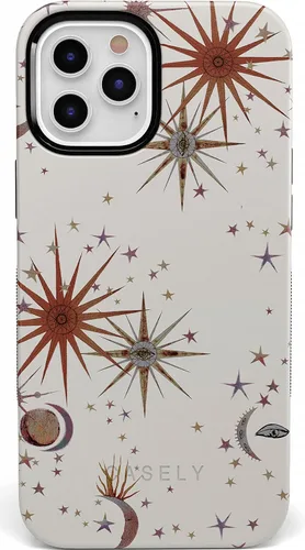 Vista 136 de Casely Funda para iPhone 12 Pro Max Always Vibing Retro Diseño protector audaz Diseño compatible con MagSafe