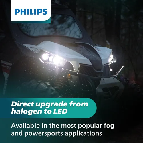 Vista 9 de Philips UltinonSport H8/H16 Bombilla LED para Luz Antiniebla y Faros de Motos y Vehículos Deportivos, 2