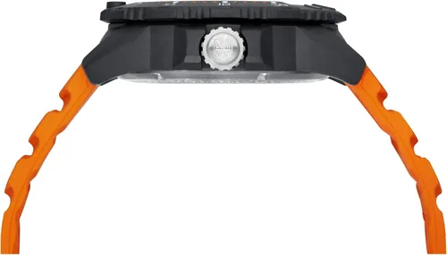 Vista 5 de Luminox XS.3603 Navy Seal Reloj Hombre Naranja 1.772 in CARBONOX, Azul marino, Casual, Buceador, Militar