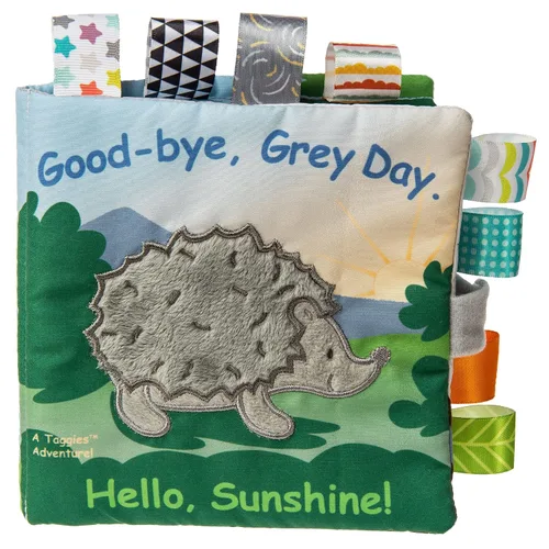 Vista 2 de Mary Meyer Paquete de juguetes suaves para bebé, 2 piezas, Taggies Heather Hedgehog