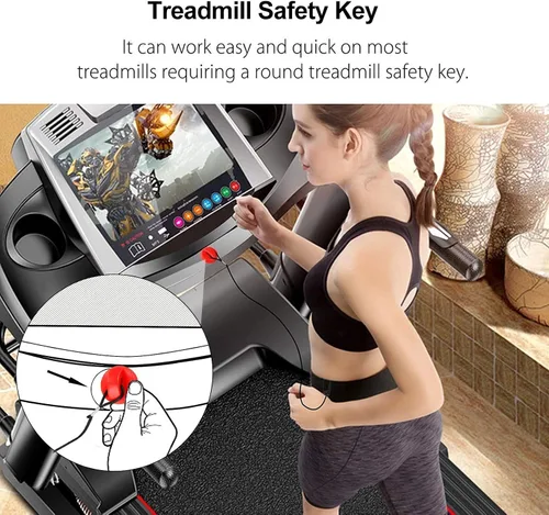 Vista 2 de Llave de seguridad con imán para cinta de correr EEEKit