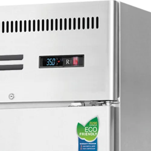 Vista 2 de ESR1 29-1/4' Reach-in Refrigerador comercial con puerta sólida, una sección, 23-Cubic pies, de acero inoxidable, NSF