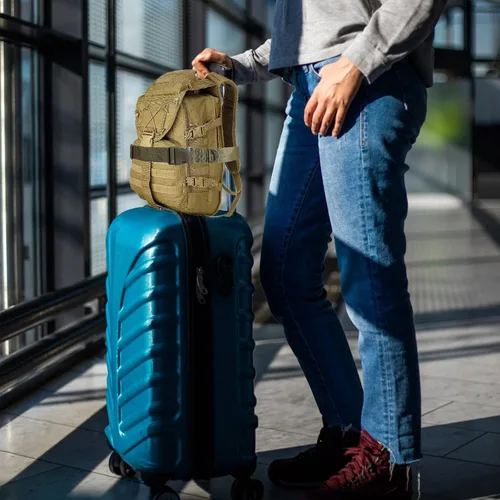Vista 7 de Cinturón de viaje para equipaje, cinturón de viaje para equipaje de mano, elegante y ajustable, cinturón de viaje para equipaje, accesorios de viaje