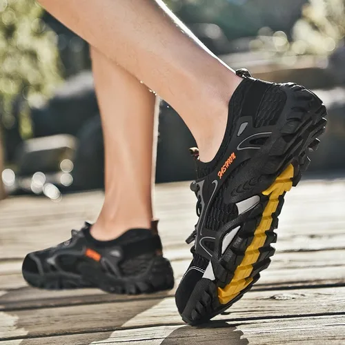 Vista 3 de SITAILE - Zapatos de agua para hombres y mujeres. Secado rápido. Para andar descalzo. Para gimnasia en el agua, natación, para el río. Zapatos