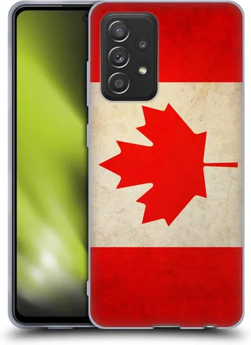 Vista 14 de Head Case Designs Australia Australian Vintage Flags - Funda de gel suave compatible con Galaxy A52 / A52s / 5G (2021)