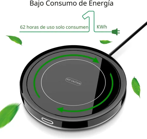 Vista 8 de Calentador de Café Inteligente, BESTINNKITS Calentador de Tazas con Inducción por Gravedad de Encendido/Apagado Automático para Uso en Escritorio