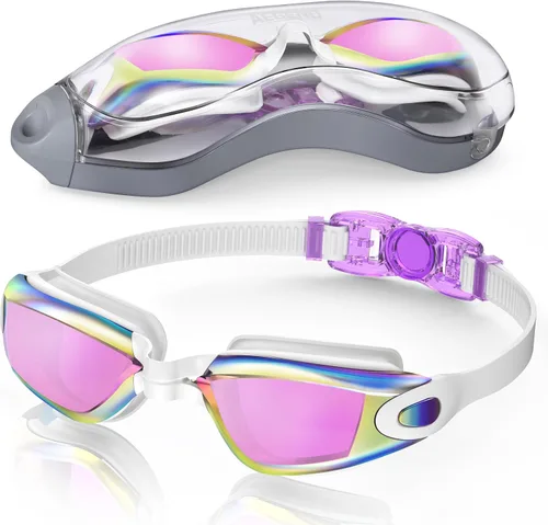 Vista 34 de Aegend Swim Goggles, Swimming Goggles No Leaking Full Protect Adult Youth