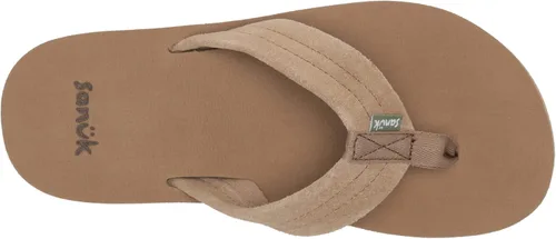 Vista 5 de Sanuk Beer Cozy Stacker - Sandalias de ante para hombre
